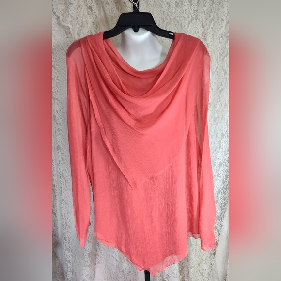 Ruby Rd. Navy Blue Coral Print Maxi Skirt NWOT - Picture 5 of 8